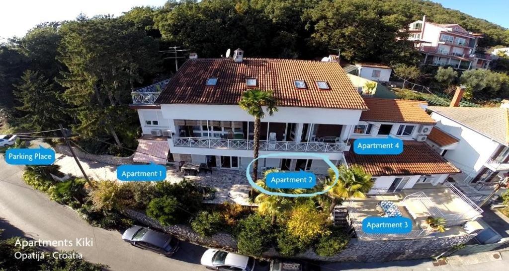 Apartments Kiki โอปาติยา ภายนอก รูปภาพ